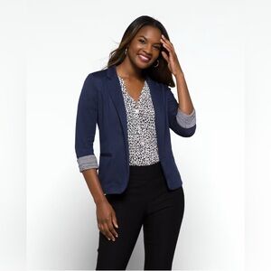 Skies Are Blue Asa Knit Blazer